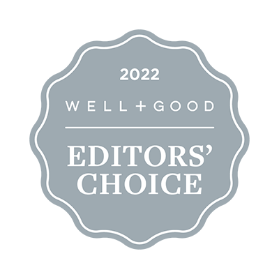 Well+Good Editors' Choice logo.
